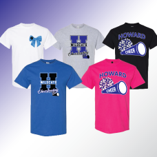 Howard Cheer Short Sleeve Tee